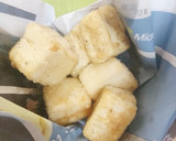 マクロビ☆揚げ出し豆腐のきのこあん掛け作り方1写真