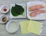 【主菜】簡単！ささみの梅しそチーズ作り方1写真