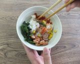 【主食・主菜】レンジでオムライス作り方3写真