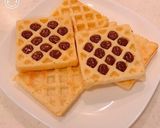 100均のワッフル型で、チョコワッフル!作り方8写真