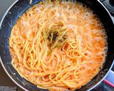 アメリケーヌソースだけのパスタ作り方5写真