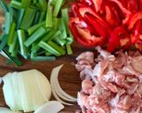 ピリッと美味しい【かぐら南蛮焼きそば】作り方1写真