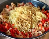 ピリッと美味しい【かぐら南蛮焼きそば】作り方7写真