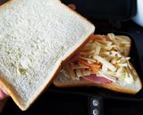 ハムとチーズのホットサンド作り方3写真