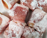 簡単♪てりてり♪厚揚げの豚肉巻き作り方2写真
