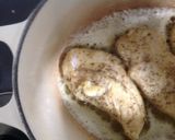 鶏肉としめじの白ワイン煮込み作り方3写真