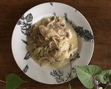 鶏肉としめじの白ワイン煮込み作り方7写真