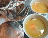 余熱でなめらか茶碗蒸し♪作り方3写真