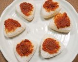 焦がしにんにく味噌の焼きおにぎり作り方4写真