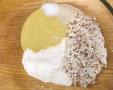 ビーガン＊チーズ風味アーモンドクラッカー作り方1写真