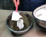 黒胡麻 竹炭 ロールケーキ作り方9写真