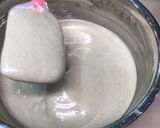 黒胡麻 竹炭 ロールケーキ作り方10写真