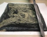 黒胡麻 竹炭 ロールケーキ作り方18写真