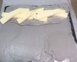 黒胡麻 竹炭 ロールケーキ作り方19写真