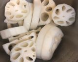 鶏とレンコンの甘辛炒め作り方1写真