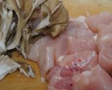 マイタケ酵素でしっとり鶏むね焼き作り方1写真