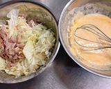 鯛焼きじゃないよ。お好み焼き♡作り方1写真