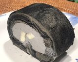 黒胡麻 竹炭 ロールケーキ作り方21写真