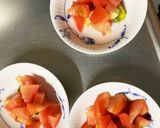 全てレンジ卵とトマトの梅炒め作り方1写真