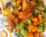 全てレンジ卵とトマトの梅炒め作り方10写真