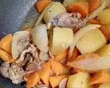 味噌バター肉じゃが作り方10写真