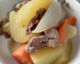 味噌バター肉じゃが作り方11写真