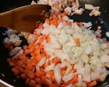 カレーチキンオムライス！作り方3写真