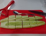 きゅうりの煮物〔ホットクック〕作り方1写真