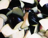 ご飯がススム！なすと豚挽き肉のピリ辛炒め作り方2写真