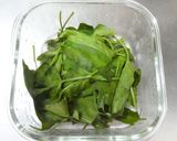 レンジ１分半！空芯菜の梅肉おかか和え作り方2写真