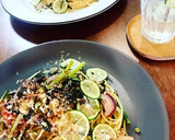 簡単！だしの素とツナ缶で和風パスタ作り方13写真