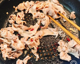 うまい！豚肉、空芯菜、卵の中華炒め☆☆☆作り方5写真
