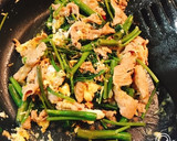 うまい！豚肉、空芯菜、卵の中華炒め☆☆☆作り方8写真