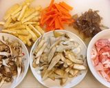 我が家の五目炊き込みご飯 *☻*作り方1写真