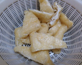 白菜と春菊と油揚げの煮物作り方2写真