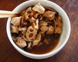 れんこんと鶏胸肉としめじのねぎマヨ丼作り方25写真