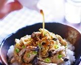 れんこんと鶏胸肉としめじのねぎマヨ丼作り方35写真