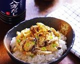 れんこんと鶏胸肉としめじのねぎマヨ丼作り方34写真