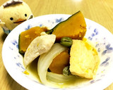 煮汁が黒くならない　具沢山かぼちゃの煮物作り方8写真