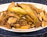 コク旨☆豚肉と舞茸と長ネギの甘辛味噌炒め作り方4写真
