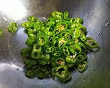ジャコと万願寺とうがらしの炒めたん作り方1写真