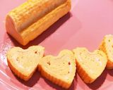 ハートの卵焼き お弁当に♡ バレンタイン作り方9写真