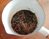 ホッとひと息❤️ほうじ茶ミルク作り方1写真