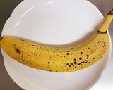 簡単美味しい果肉たっぷりバナナジュース作り方1写真