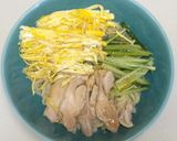 手打ち麺と自家製鶏ハムで冷やし中華作り方4写真