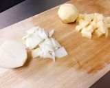 離乳食☆じゃがいもでヴィシソワーズ風作り方1写真