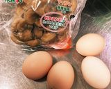 免疫UP！舞茸入り卵焼き作り方1写真