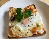 トースターで簡単★ガレット風ピザトースト作り方13写真