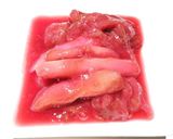 赤ずいきの酢で煮たの作り方9写真
