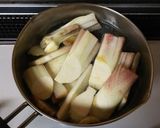 赤ずいきの酢で煮たの作り方13写真